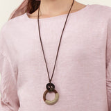 100% Linen Blouse Round Neck Twist Cuff Half Sleeve Blouse