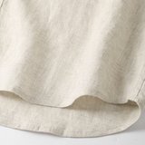 100% Linen Classic Collar Long Sleeve Shirt