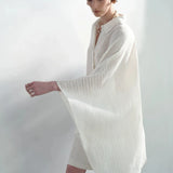 100% Linen Gauze Relaxed Luxury Cape