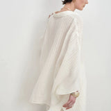 100% Linen Gauze Relaxed Luxury Cape