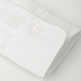 100% Linen Mandarin Collar Relaxed Shirt