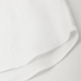 100% Linen Mandarin Collar Relaxed Shirt