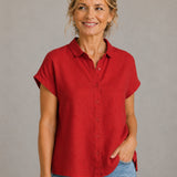 100% Linen Short Sleeve Shirt