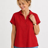 100% Linen Short Sleeve Shirt