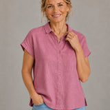 100% Linen Short Sleeve Shirt