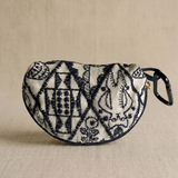 Linen Cotton Handmade Heavily Embroidered Purse