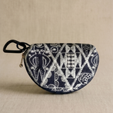 Linen Cotton Handmade Heavily Embroidered Purse