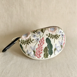 Linen Cotton Handmade Heavily Embroidered Purse