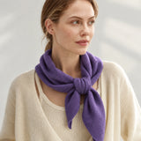 100% Wool Versatile Triangle Scarf