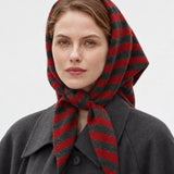 100% Wool Versatile Triangle Scarf