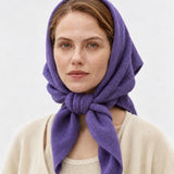 100% Wool Versatile Triangle Scarf