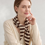 100% Wool Versatile Triangle Scarf