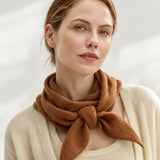 100% Wool Versatile Triangle Scarf