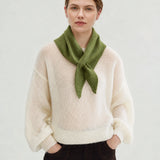 The Essential 100% Wool Triangle Scarf