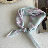 Artistic Floral Print Scarf