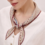 Linen Cotton Retro Triangular Scarf