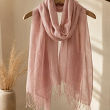 Lightweight Linen Scarf