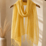 Lightweight Linen Scarf