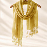 Lightweight Linen Scarf