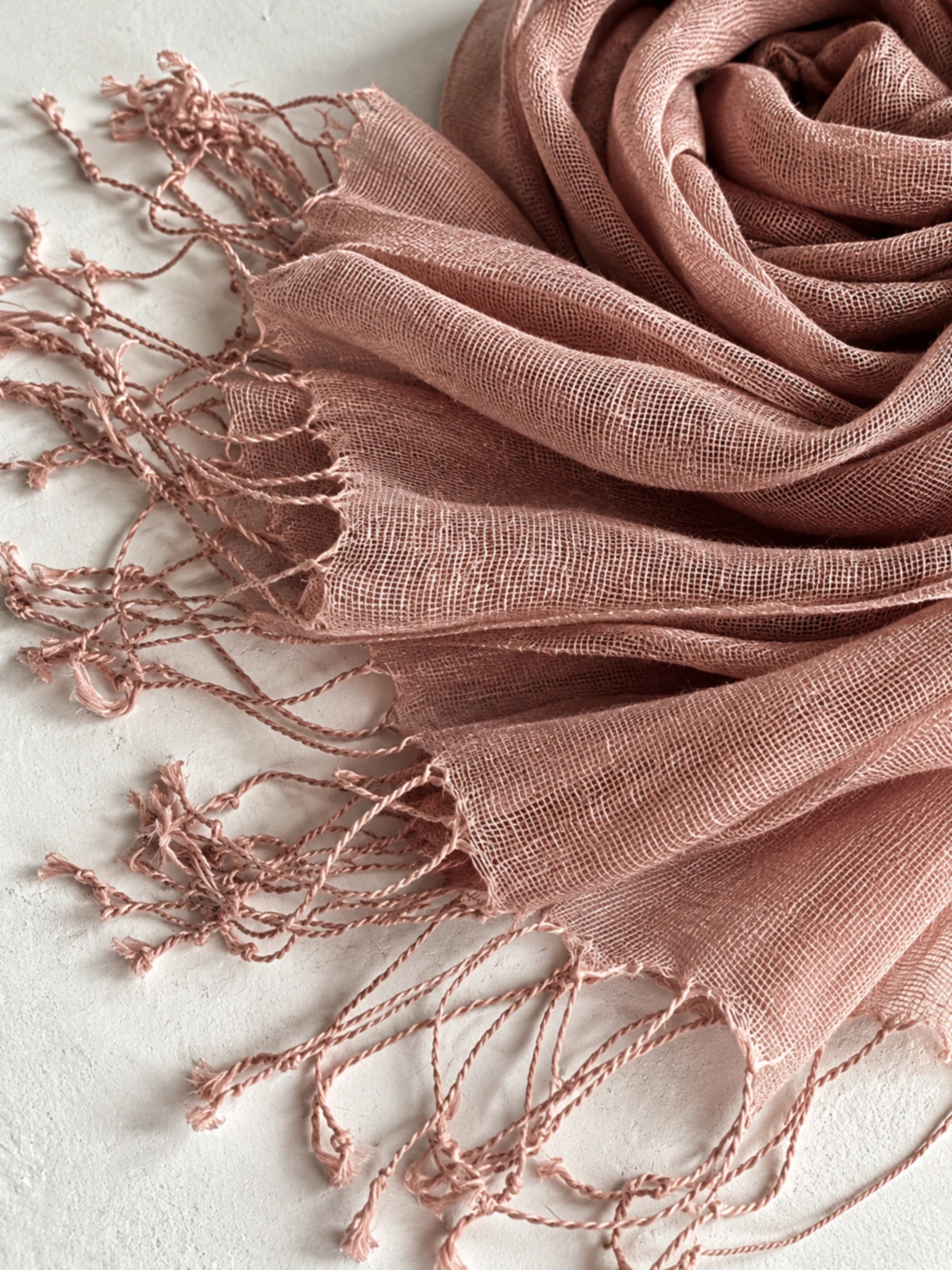 Lightweight Linen Scarf
