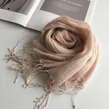 Lightweight Linen Scarf