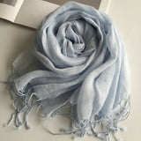 Lightweight Linen Scarf