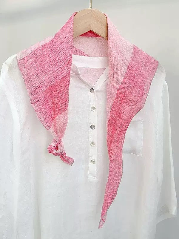 Lightweight Neck-Protecting Silk Scarf