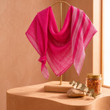 Lightweight Neck-Protecting Linen Scarf