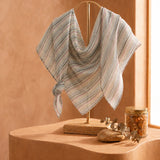 Lightweight Neck-Protecting Linen Scarf