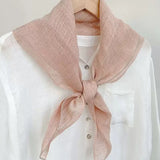 Lightweight Neck-Protecting Silk Scarf