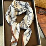 Retro-Artistic Printed Scarf