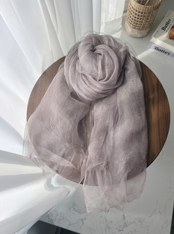 Silk-Cotton Shawl Scarf