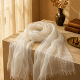 Silk-Cotton Shawl Scarf