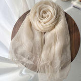 Silk-Cotton Shawl Scarf