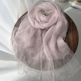 Silk-Cotton Shawl Scarf