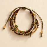 Boho Layered Cord Bracelet