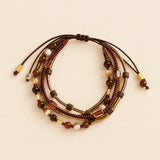 Boho Layered Cord Bracelet