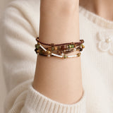 Boho Layered Cord Bracelet