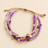 Boho Layered Cord Bracelet