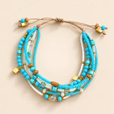Boho Layered Cord Bracelet