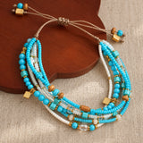 Boho Layered Cord Bracelet
