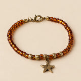 Boho Tassel Charm Wrap Bracelet