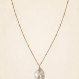 Natural Pearl Pendant Necklace