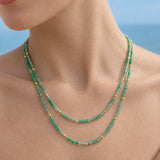 Aventurine Boho Layering Necklace