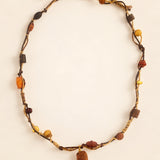Artisan Mixed Bead Long Necklace