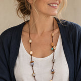 Layered Bohemian Charm Necklace