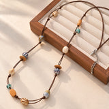 Layered Bohemian Charm Necklace