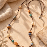 Layered Bohemian Charm Necklace