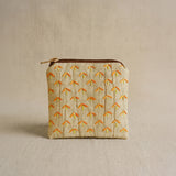 Linen Cotton Handmade Embroidery Wallet
