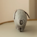 100% Linen Piggy Throw Pillow Doll